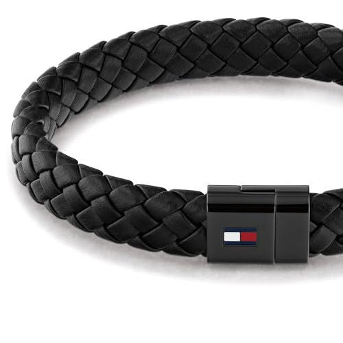 Stainless Steel Leather Bracelet for Men