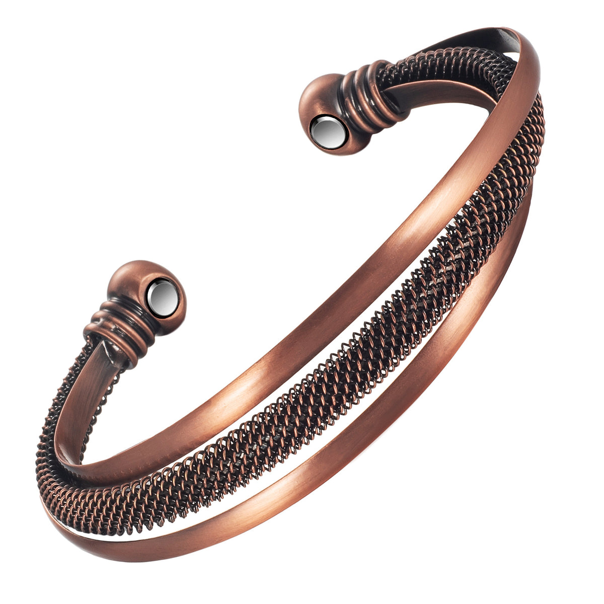 Geometric Copper Vintage Bracelet
